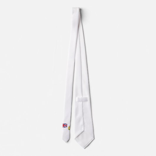 British Antarctic Territory flag Neck Tie Krawatte (Rückseite)