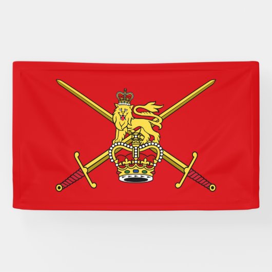 British Army (UK Military) Banner (Horizontal)