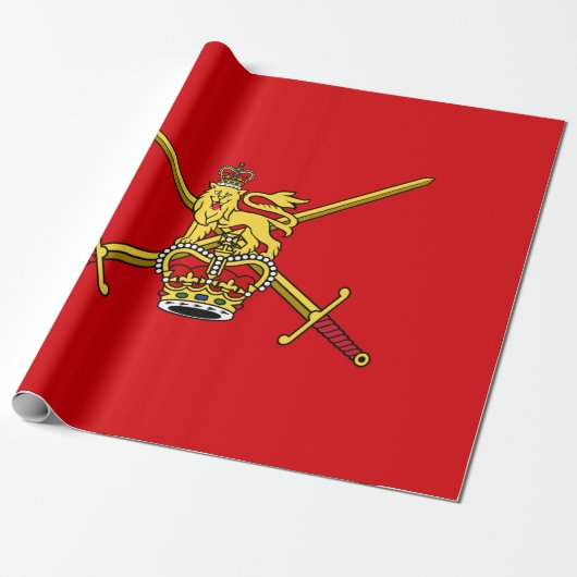 British Army (UK Military) Geschenkpapier (Ungerollt)