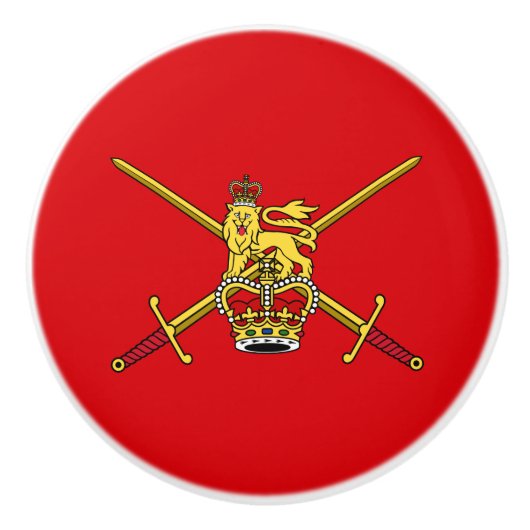 British Army (UK Military) Keramikknauf (Vorderseite)