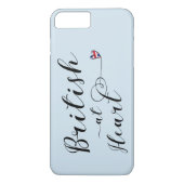 British at Heart Mobile Phone Case (Rückseite)
