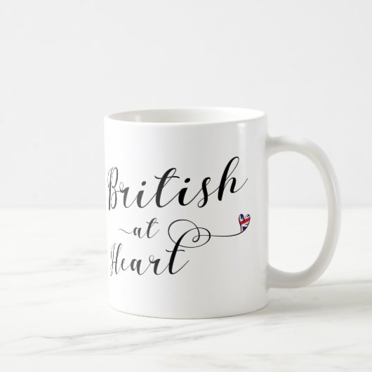 British At Heart, UK, Großbritannien Kaffeetasse (Rechts)