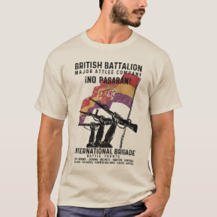 British Battalion Major Attlee Company T-Shirt