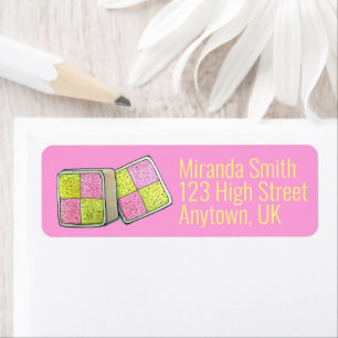 British Battenberg Marzipan Sponsor Cake UK Food