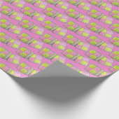 British Battenberg Marzipan Sponsor Cake UK Food Geschenkpapier (Ecke)