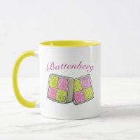 British Battenberg Marzipan Sponsor Cake UK Food
