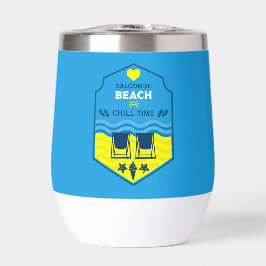 British Beach-Themed-Geschenk