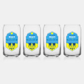British Beach-Themed-Geschenk Dosenglas (Hinten)