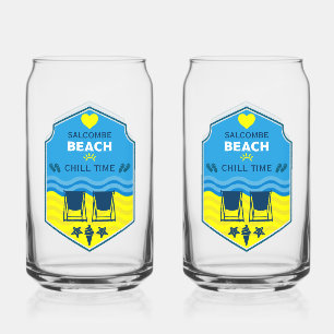 British Beach-Themed-Geschenk Dosenglas