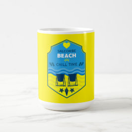 British Beach-Themed-Geschenk Kaffeetasse