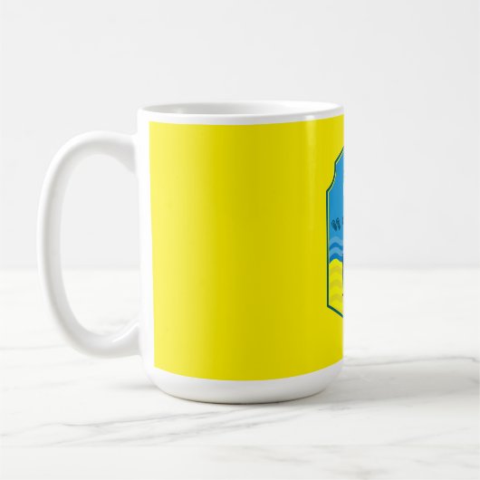 British Beach-Themed-Geschenk Kaffeetasse (Links)