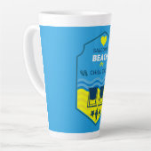 British Beach-Themed-Geschenk Milchtasse (Linke Ecke)
