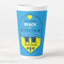 British Beach-Themed-Geschenk