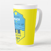 British Beach-Themed-Geschenk Milchtasse (Rechte Ecke)