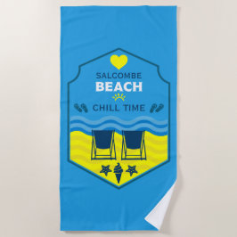 British Beach-Themed-Geschenk Strandtuch