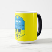 British Beach-Themed-Geschenk Verwandlungstasse (VorderseiteRechts)