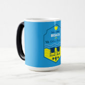 British Beach-Themed-Geschenk Verwandlungstasse (Vorderseite Links)