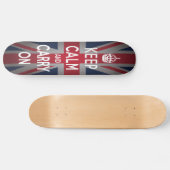 British Behalt Calm Carry British Comp Skateboard (Horizontal)