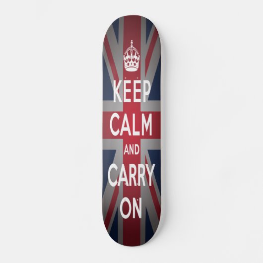 British Behalt Calm Carry British Comp Skateboard (Vorderseite)