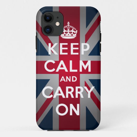 British Behalt Calm Carry iPhone 5 Mate Tough™ Cas Case-Mate iPhone Hülle (Rückseite)
