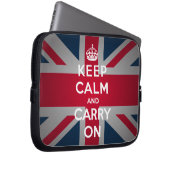 British Behalt Calm Carry Laptop Schutzfall Laptopschutzhülle (Vorne Rechts)