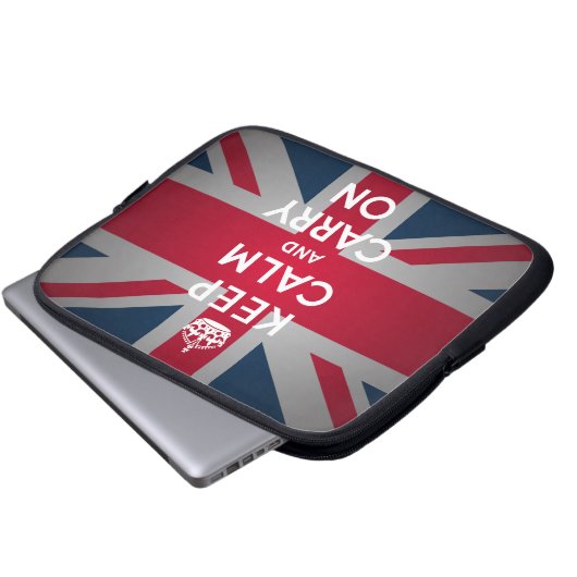 British Behalt Calm Carry Laptop Schutzfall Laptopschutzhülle (Vorne Knopf)