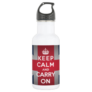 British Behielt Calm Carry 32. oz. Edelstahlflasche