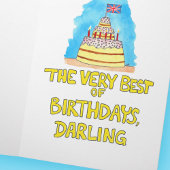 BRITISH BIRTHDAY Grußkarte Karte