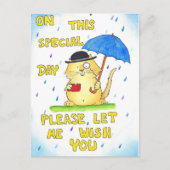 BRITISH BIRTHDAY Postkarte von Nicole Janes (Vorderseite)