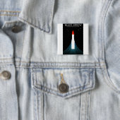 British Black Arrow Rocket Space Art Button (Beispiel)