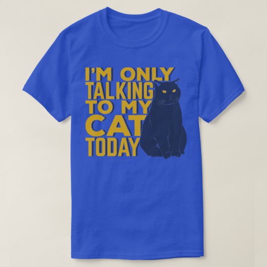 British Blue Shorthair Cat Lover Geschenk T-Shirt (Design vorne)