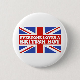 British Boy Button