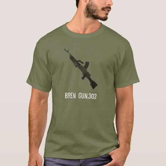British Bren Gun .303.Army-T-Shirt T-Shirt (Vorderseite)