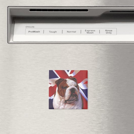 British Bull Dog Magnet (In Situ (Geschirrspüler))