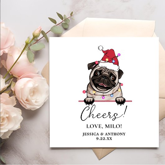 British Bull Dog Personalisiert Cheers Napkins Serviette