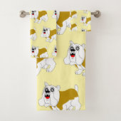 British Bulldog Design Badhandtuch Set (Insitu)