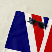 BRITISH BULLDOG Monogram Beach Handtuch (Beispiel)