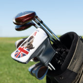 BRITISH BULLDOG Monogram Golf Head Cover Headcover (In Situ)