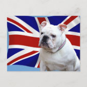 British Bulldog Postkarte (Vorderseite)