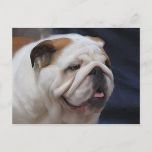 British Bulldog Postkarte