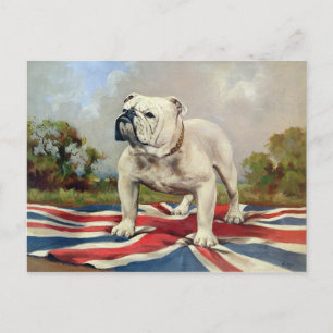 British Bulldog Postkarte