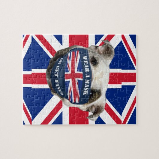 BRITISH BULLDOG PUZZLE (Horizontal)