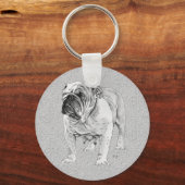 British Bulldog Schlüsselanhänger (Vorderseite)