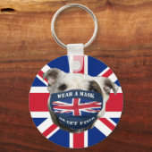 BRITISH BULLDOG SCHLÜSSELANHÄNGER (Vorderseite)