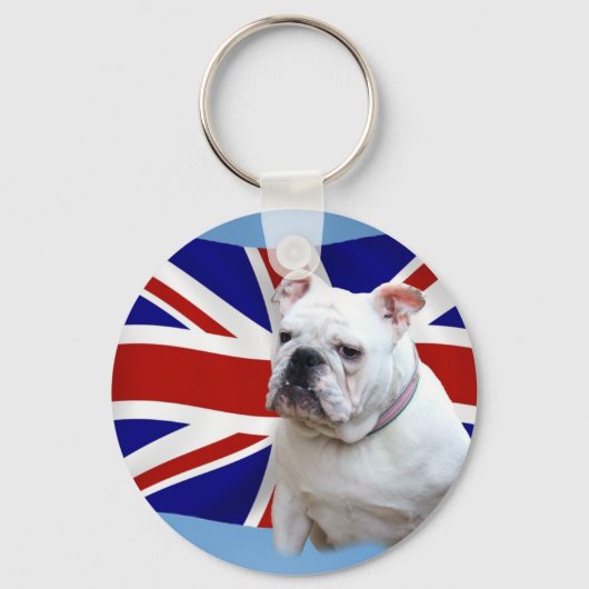 British Bulldog Schlüsselanhänger (Vorderseite)
