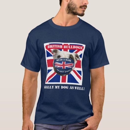 BRITISH BULLDOG T-Shirt (Vorderseite)