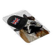 British Bulldog und Bowler Hat Magnet (Rechte Seite)