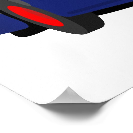 British Bus Poster (Ecke)