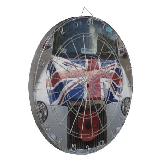 British Cab Dartscheibe (Vorderseite Links)