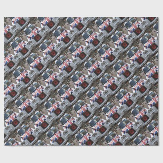 British Cab Geschenkpapier (Flach)